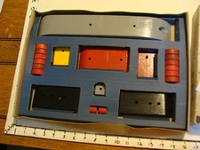 Streamlined Locomotive & ships LEECRAFT TOYS, in box, clean TOY dirty box