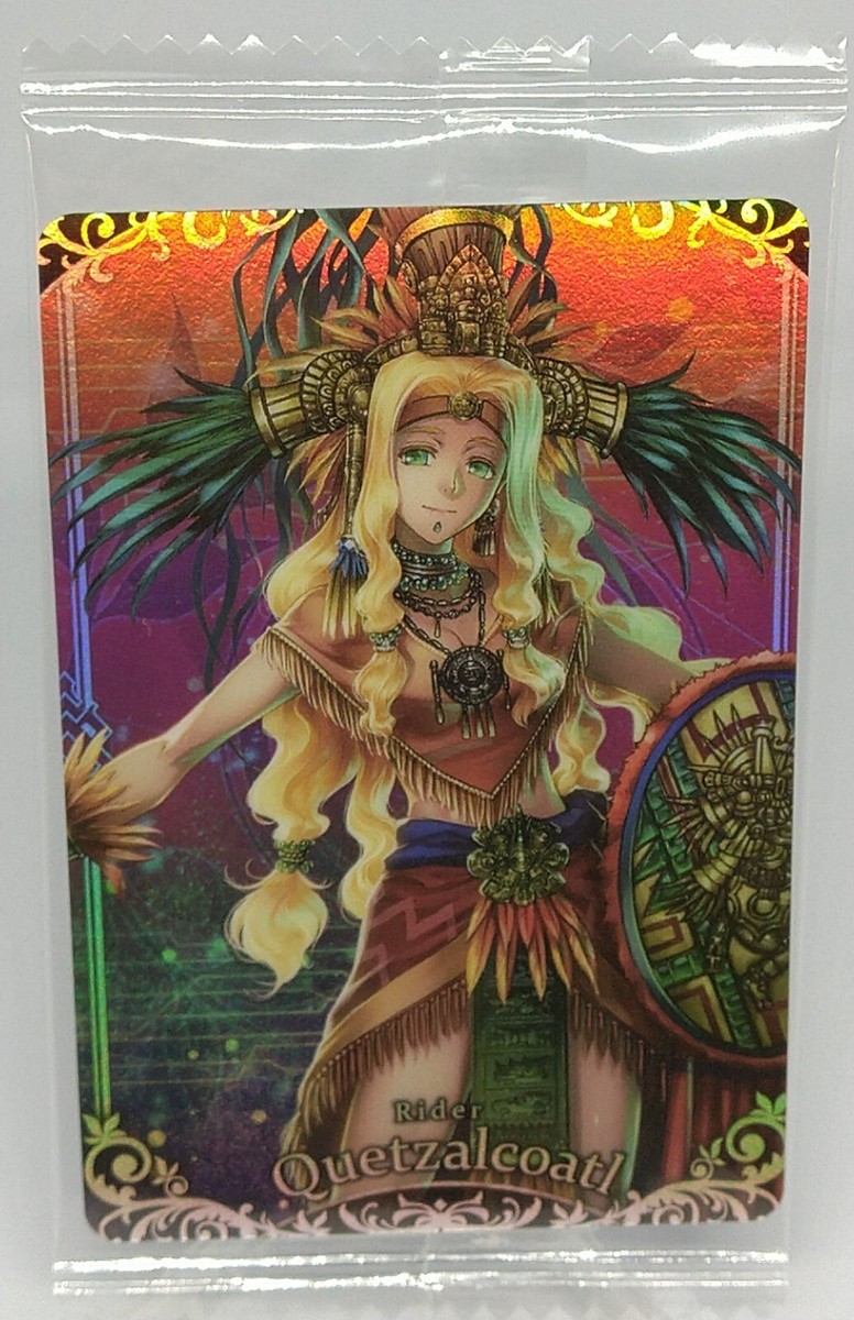 Quetzalcoatl Fate Grand Order FGO Wafer Card SP 15 Rider Bandai
