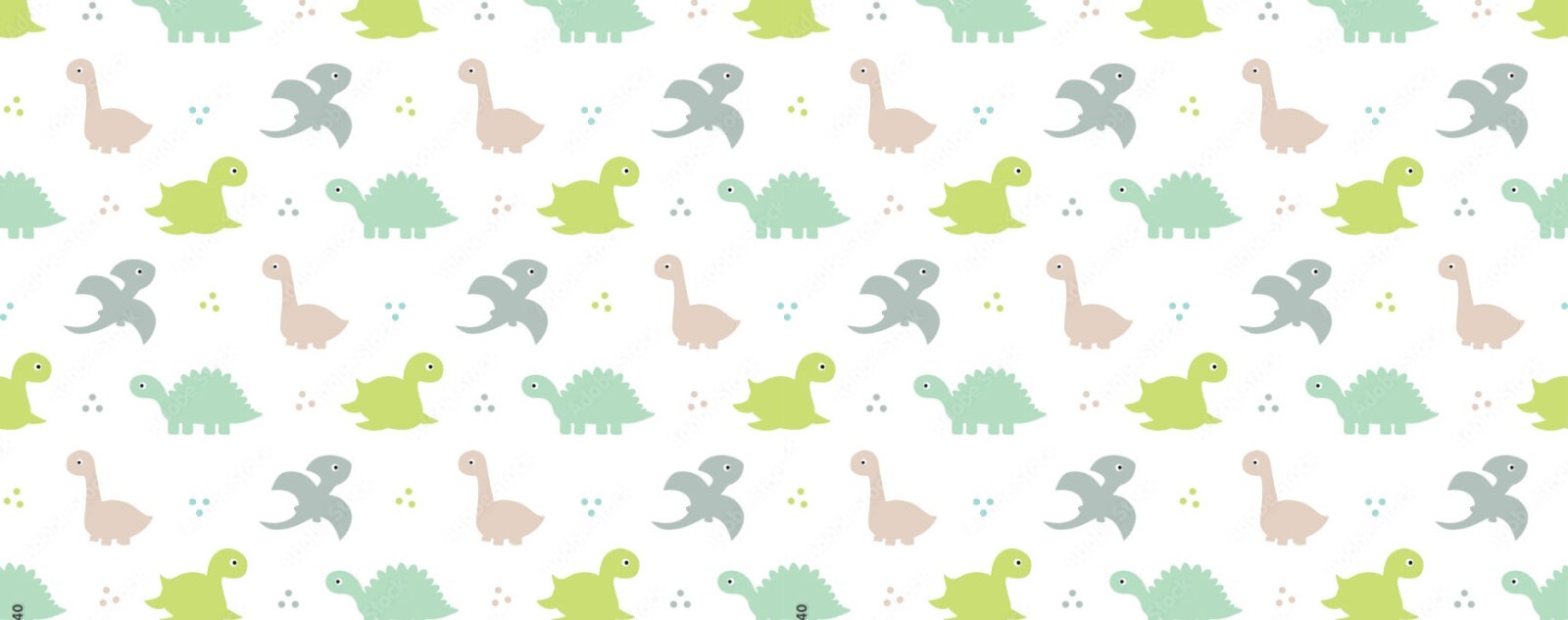Baby Dinosaur Dots Vinyl Wrap For Doc Band Helmet Baby Boy Girl Cranial Helmet