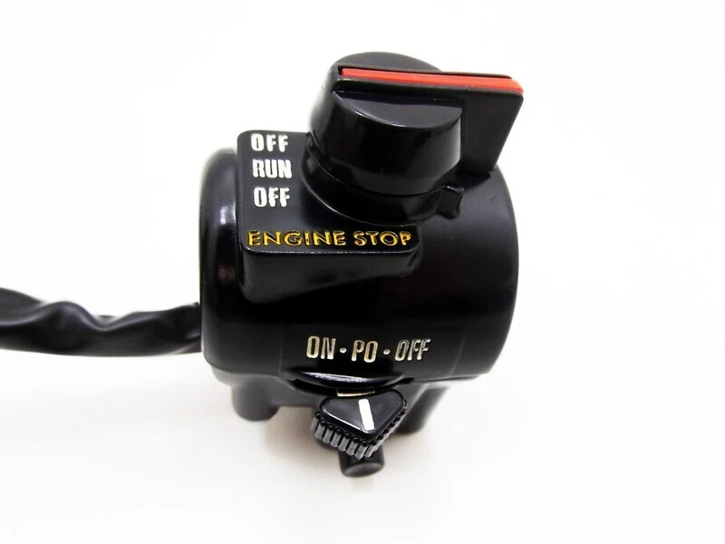 INTERRUPTOR MANILLAR DERECHO KAWASAKI KZ750B 76-79 FORSETI ARRANQUE ACELERADOR APAGADO LUCES Foto 3 de 4