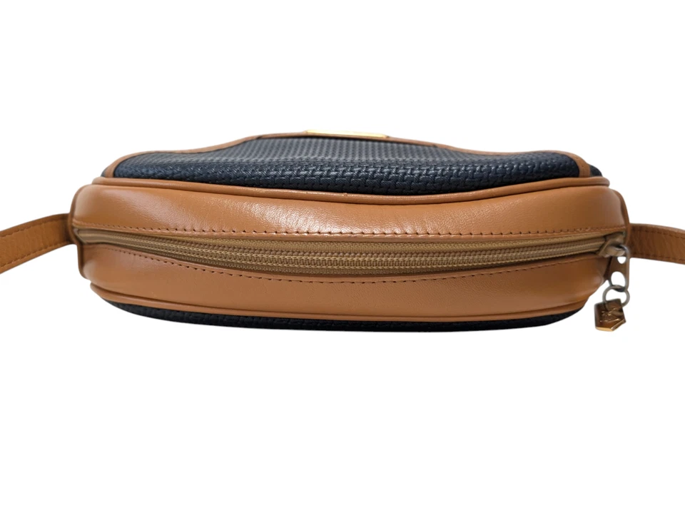 Bolso de Hombro Yves Saint Laurent PVC Cuero YSL Vintage Foto 4 de 4