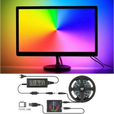 TV Hintergrundbeleuchtung Dream Screen HDTV Computermonitor USB LED Streifen Set