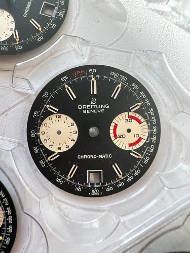 NOS Breitling Chrono-matic Dial 2111 Cal 11 Black - Foto 6 di 18