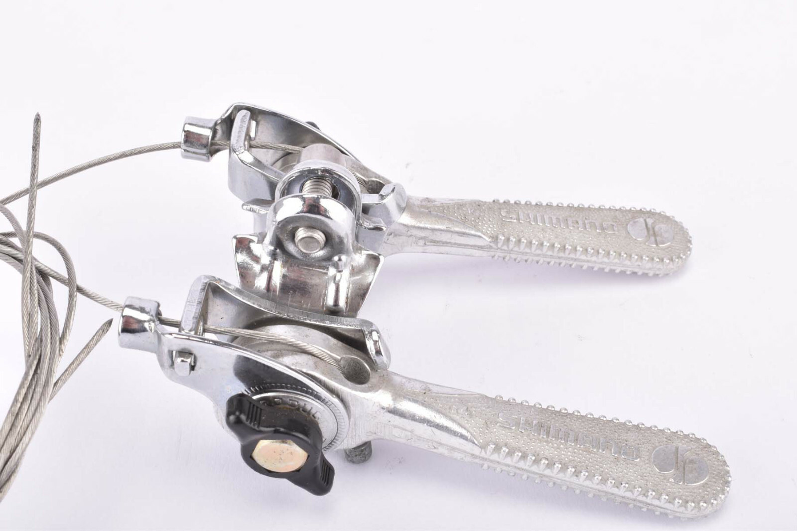 NOS Shimano Almi #SL-AL10 set leva cambio pinza dal 1980 foto 5