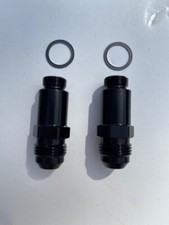 2 8 916 X 24 Black Fuel Fittings Barry Grant Demon Mighty Demon Carbs
