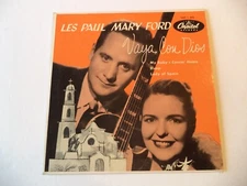LES PAUL & MARY FORD "Vaya Con Dios"  50'S EP CAPITOL EAP 1-495