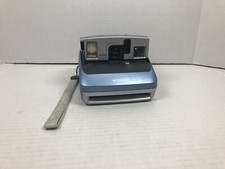 Vintage Polaroid One600 Blue 600 Instant Film Camera Untested.