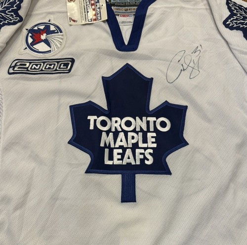 Toronto Maple Leafs Curtis Joseph Signed Authentic CCM NHL Hockey Jersey MiC 52 - Picture 7 of 22