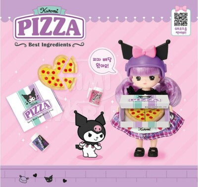 KUROMI Pizza Store Little Mimi Sanrio Characters Pizzeria Delivery