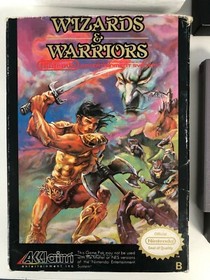 Wizards & Warriors Nintendo NES OVP Teil 1 RPG Rollenspiel RAR Sammlung &auml;h Zelda