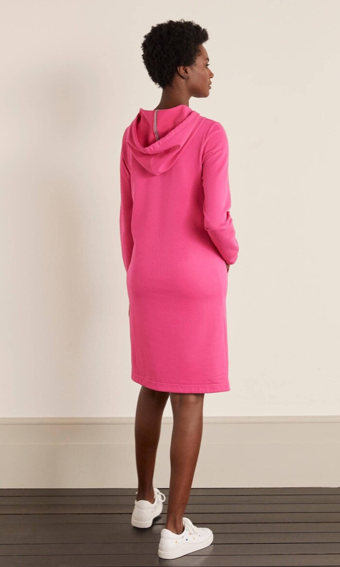 Boden Oriel Sweatshirt Hoodie Dress w 