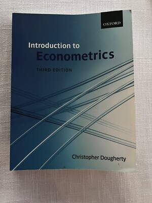 Introduction to Econometrics by Christopher Dougherty (Paperback, 2006)