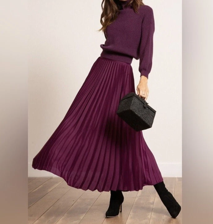 Lucy paris store pleated skirt
