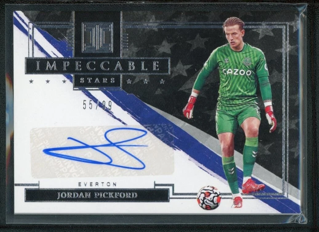 2021-22 Panini Impeccable Premier League - Jordan Pickford #IS-JP 