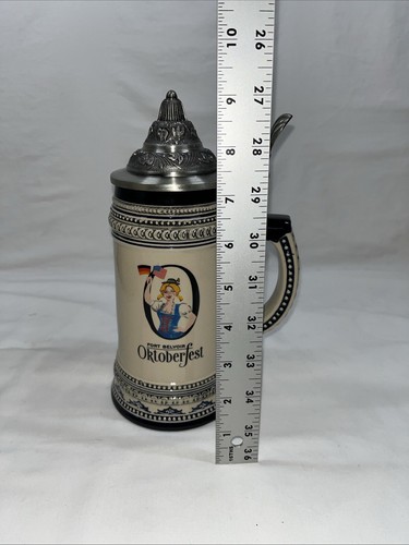 Fort Belvoir US Army Base Oktoberfest Lidded Stein - Picture 12 of 12