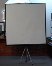 Da-Lite Tripod Front Projector Screen 70" x 70"  (O11694-1 AO)