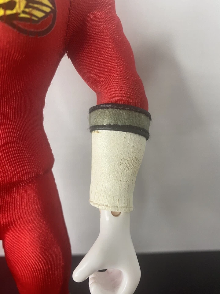 Mighty Morphin Power Rangers Wild Force 12" "Red Battlized Warrior" Suelto, Como Está Foto 4 de 4