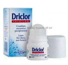 20ml -- Driclor Roll on Antiperspirant  20ml NEW IN BOX, EXP 12/2027