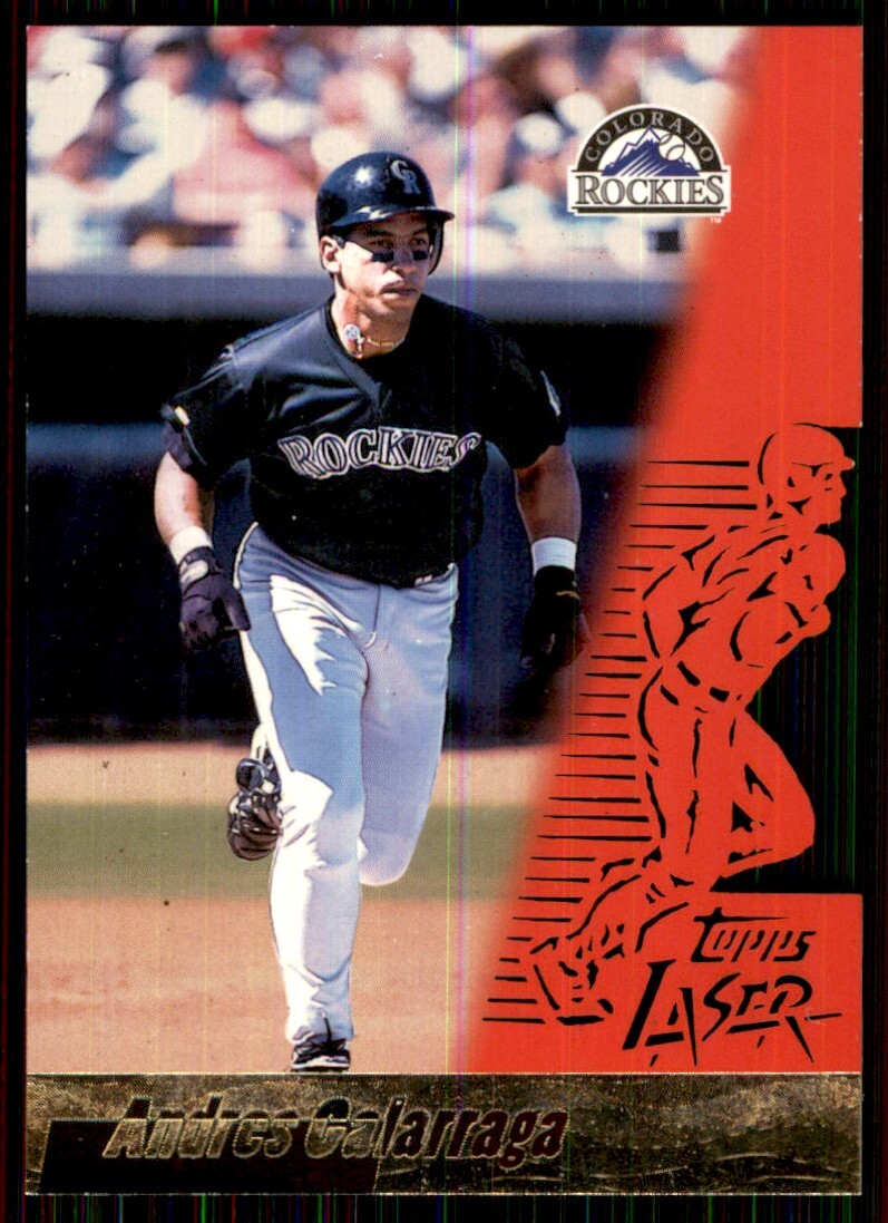 1996 Topps Laser Andres Galarraga Colorado Rockies #106 | eBay