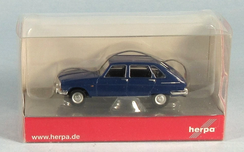 Modelo plástico HERPA Renault R16 (azul) escala 1/87 HO NUEVO, ¡ULTRA RARO! ¡Bonito! Foto 3 de 4