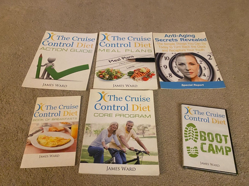 THE CRUISE CONTROL DIET BOOT CAMP DVD PLUS 5 BOOKLETS MEAL PLAN CORE ...