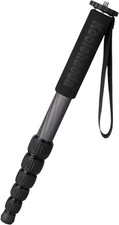 Carbon Fiber Monopod, 6-Section Portable Compact Camera Monopod Unipod Stick. Ma