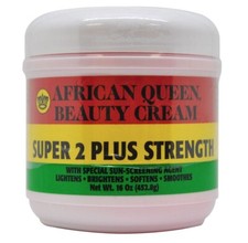 African Queen Beauty Cream Super 2 Plus Strength 16 Oz