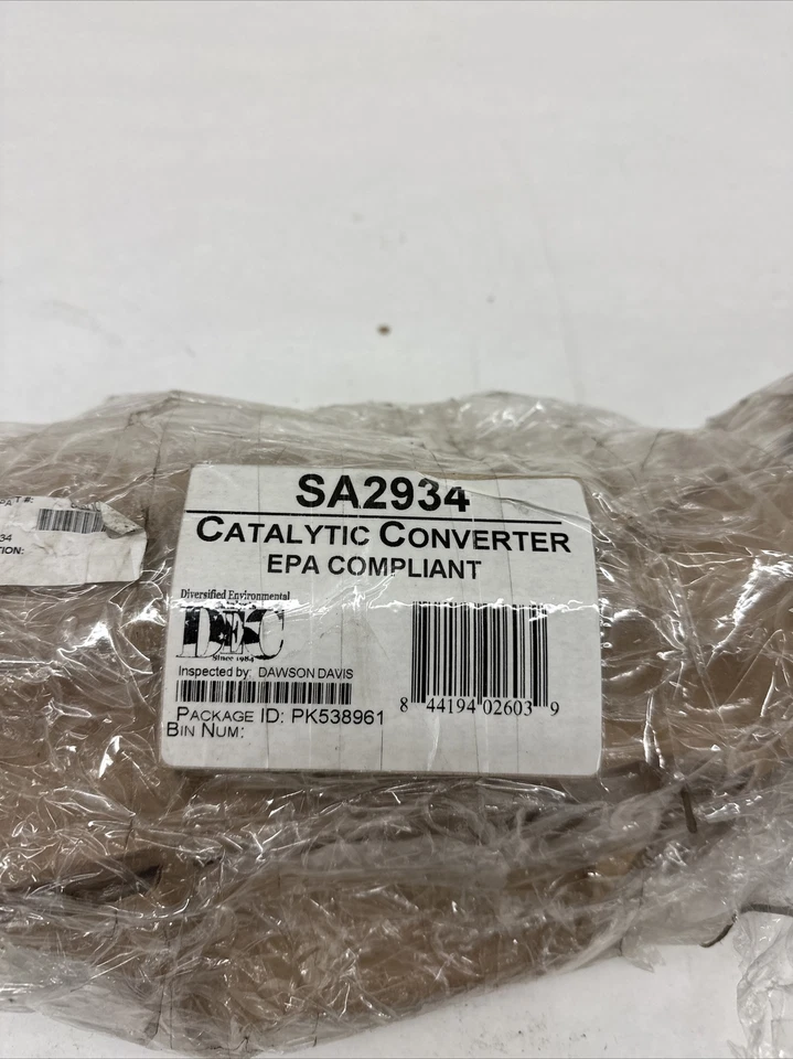 Convertidor catalítico - Convertidores AWD DEC SA2934 para Saab 9-3 2010 Foto 3 de 3