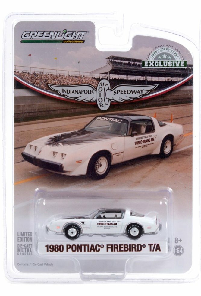 1980 PONTIAC FIREBIRD TRANS AM T/A INDY 500 MILE RACE 1/64 scale