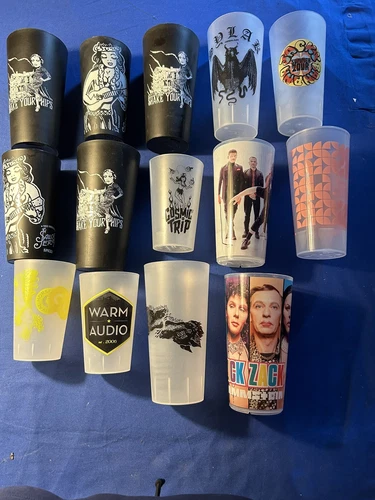 Lot de Gobelets Concerts Collector Rammstein Sailor Jerry festivals Musique Rock