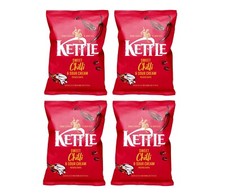 4 X Kessel Chips Süßer Chili Zum Teilen Knabbereien Snacks 130g