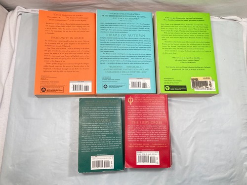 Lot 5 Outlander Series Diana Gabaldon Paperback Books 2 3 4 5 7 FE106DE9 - Picture 5 of 5