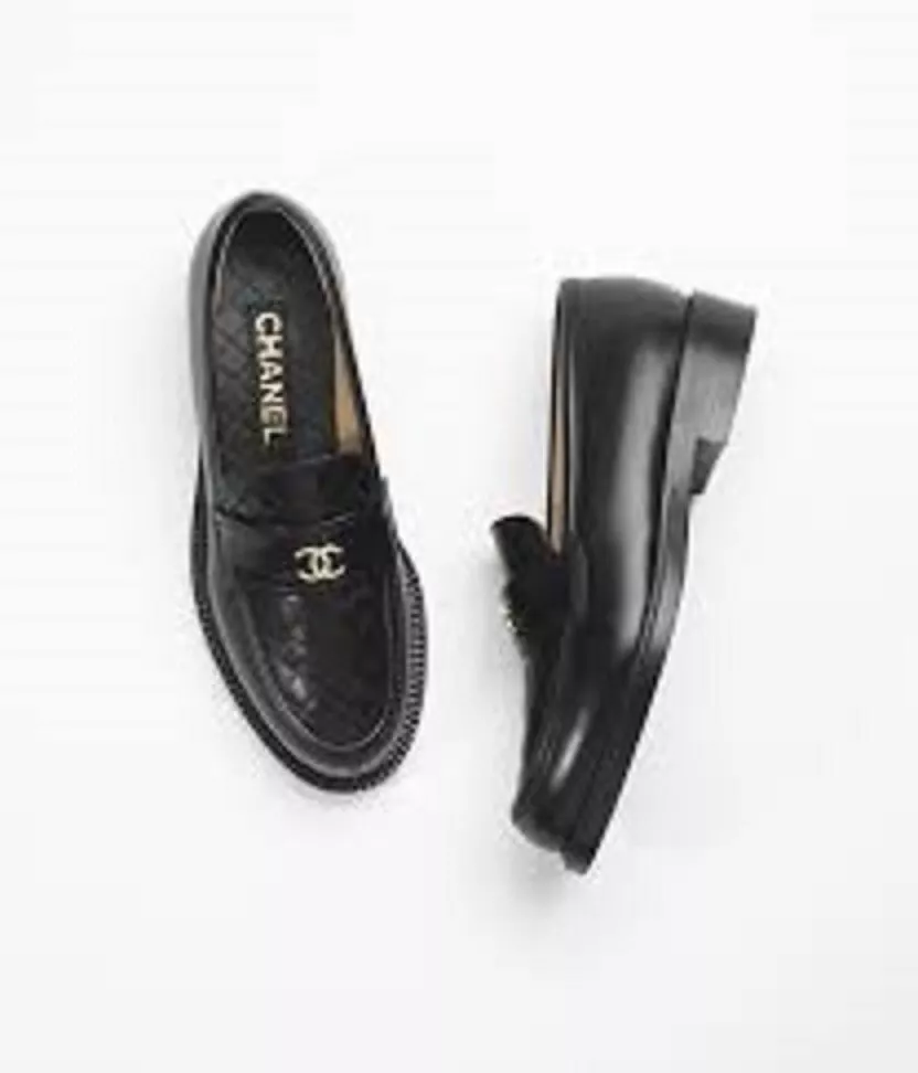 Chanel loafers womens sale