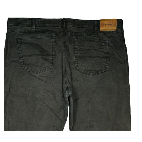 BRAX 60 Jeans Hose dunkel Braun Herren Eurex 330 Stretch Stoff Ü+Größe W45 L34 - 第 4/4 張圖片