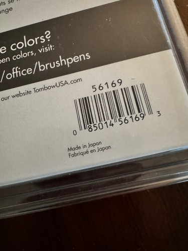 Tombow Dual Brush Pen Landscape Palette Set 10-Pack Made In Japan Version! - Imagen 4 de 5