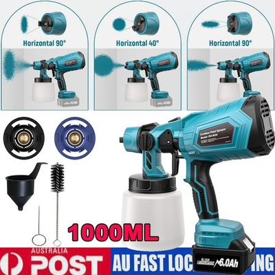 #ad For Makita 18V Battery Cordless High Pressure Spray Gun Airless Paint Sprayer US $16.49