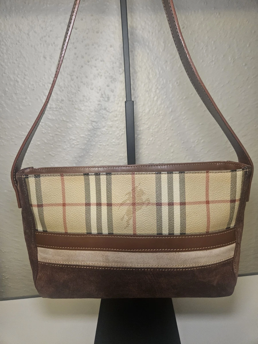 Burberry Suede Shoulder Bags for Women for sale | eBay