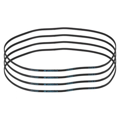 4x HTD-3M Zahnriemen für 281 Zähne, 843mm Länge, 6mm Breite