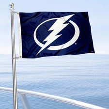 Tampa Bay Lightning Small Mini Boat and Cart Flag