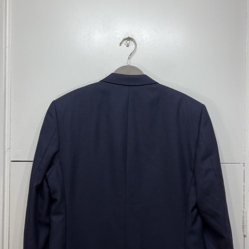 Ozwald Boateng Blazer Jacket Navy Single Button 100% Wool Size 42R Men’s - Picture 4 of 10