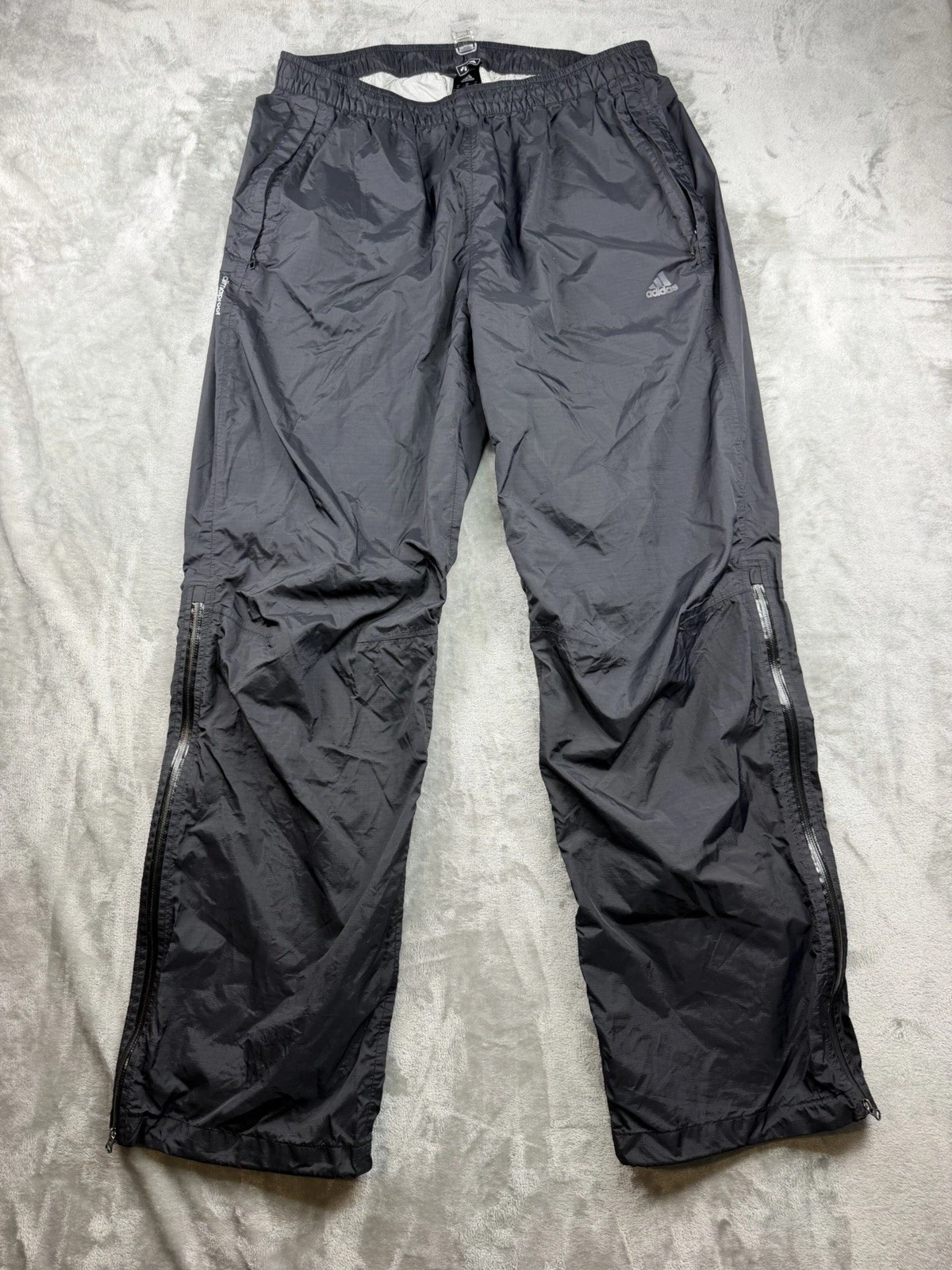 Adidas Storm Proof Pants Mens XL Black Outdoor Rain Climaproof A98656