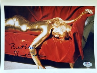 Shirley Eaton Signed 8x10 Photo Autographed JAMES BOND 007 Goldfinger PSA/DNA