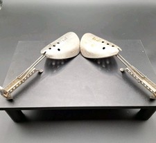 Vtg Metal Hammered Adjustable Shoe Stretchers USA Flats-Sneakers 1950's