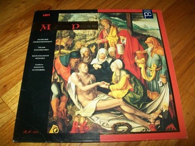 ST. MATTHEW PASSION 2-Laserdisc LD VERY GOOD RARE BACH CLASSICAL GREAT MUSIC