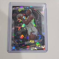 Panini Prizm WNBA Diamond Miller - Dallas Wings Cracked Ice /25 #27 2024-25