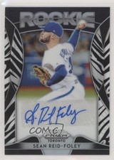 2019 Panini Prizm Rookie Auto Zebra Prizm 7/99 Sean Reid-Foley #RA-SR Auto 0w8