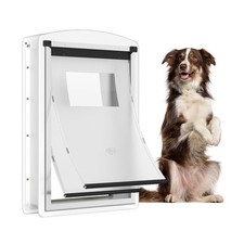   Large Dog Door for Door  Dog Door for Exterior Door Stainless Steel Frame, ...