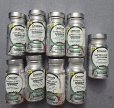 9 Bottles Of Centrum SuperBlends Multivitamin 60 Veg Capsules Each