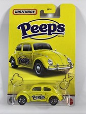 Matchbox 1962 VW Volkswagen Beetle Peeps Candy 1:64 Diecast New For Easter