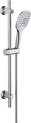 JOHO Edelstahl Duschstange 70 Cm Chrom Duschbrause Mit Schlauch Und Halterung